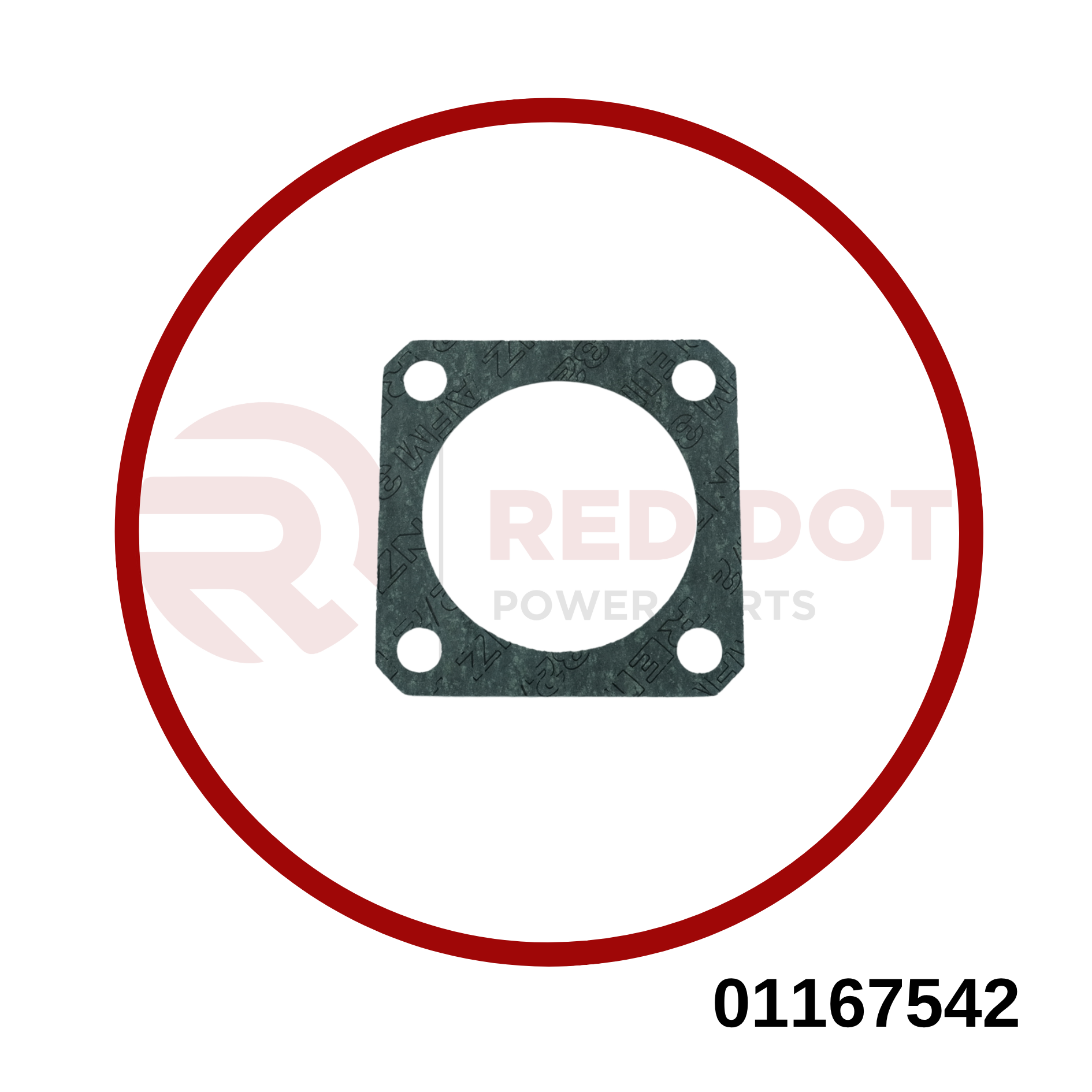 Viereckflanschdichtung VGL 01167542 MWM