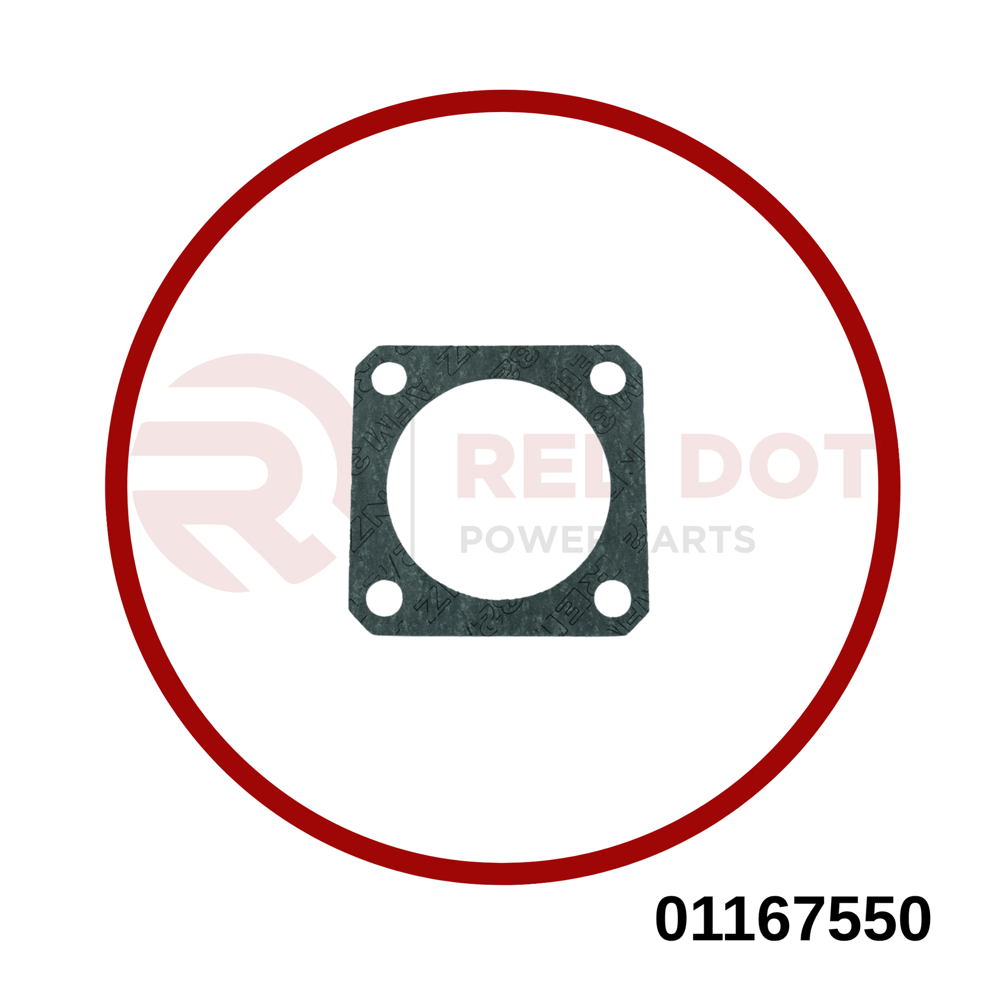 Viereckflanschdichtung VGL 01167550 MWM